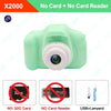 ZWN Kids Digital Camera with 2-Inch Color Display, 1080P HD Video, Outdoor SLR Style, Includes TF Memory Card