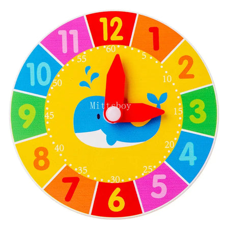 Baby Montessori Wooden Busy Board – Animal, Guinea Pig, Dinosaur, Clock, and Pattern Pairing Educational Toy for Children Gift