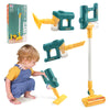 Electric Toy Vacuum Cleaner for Kids with Light & Sound — Pretend Play Educational Dust Catcher, Ages 3-12