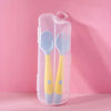 Baby Children Spoon Fork Set – Soft, Bendable Silicone Training Utensils for Toddlers