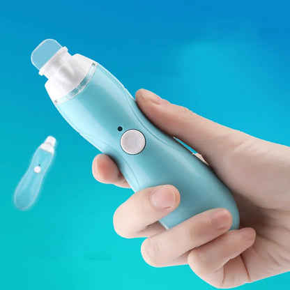 Upgrade Baby Nail Trimmer 9-in-1 – Safe Electric Nail File Kit for Infants, Rechargeable Toes & Fingernail Clipper, Baby Care Utensils