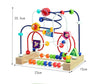 Montessori Wooden Bead Maze and Abacus – Early Math Toy for Toddlers Ages 1–3