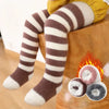 Winter Plush Baby Stockings - Soft & Warm Knee-High Socks for Newborns, Infants & Toddlers (0-3 Years)