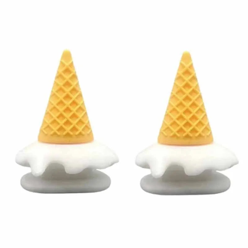 1 Pair DIY Shoe Charms – Glowing Unicorn, Strawberry, Lantern & Fin Accessories for Shark Slippers