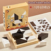 120-Level Hidden Block Puzzle – ABS Material Logic and Spatial Reasoning Toy for Kids Age 6