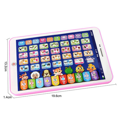Spanish Alphabet Learning Tablet – Touch-Enabled Educational Toy Laptop for Kids
