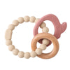 Baby Teether Gloves - Cartoon Bear Silicone Teething Gloves, Dental Care for Gums, Anti-Eating Molar Stick, BPA-Free Baby Accessory