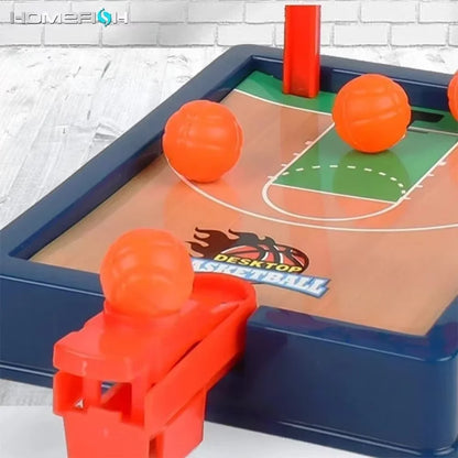 Mini Basketball Machine - Desktop Portable Travel or Office Game Set - Indoor/Outdoor Fun Toy - Christmas Gift