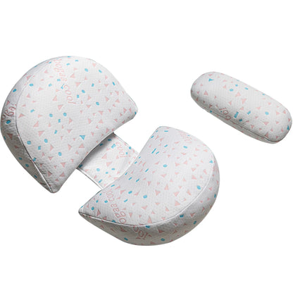Pregnancy Pillow - U-Shaped Waist Maternity Body Pillow, Cotton Sleeping Bedding Cushion & Nursing Pillow for Pregnant Women