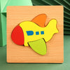 Montessori Wooden Animal Puzzles for Toddlers Ages 2-6 – 3D Jigsaw Tangram Board (3.9 x 8.5 in / 10 x 21.5 cm)