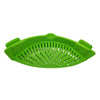 Universal Silicone Clip-On Pot Strainer Colander Anti-Spill Edge Drainer