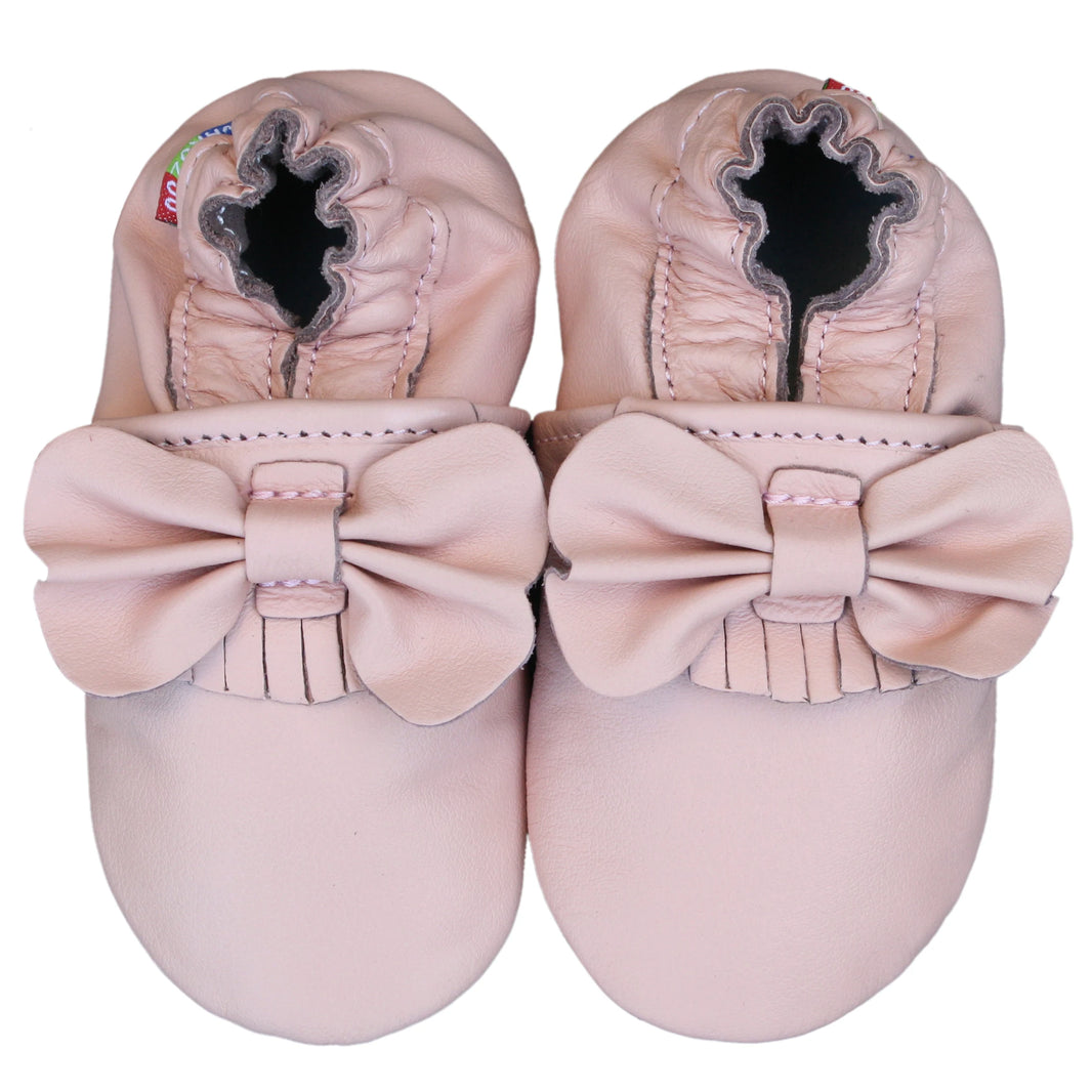 Carozoo Baby Shoes – Leather Children Slippers, Prewalker First Walking Shoes for Newborn Boys & Girls