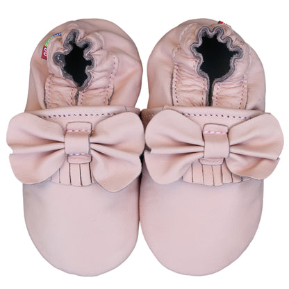 Carozoo Baby Shoes – Leather Children Slippers, Prewalker First Walking Shoes for Newborn Boys & Girls