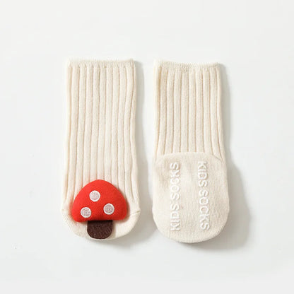 Newborn Baby Socks - Cute Animal Socks for Infants & Toddlers | Cotton Leg Warmers Knee-High Soft Long Socks for Girls & Boys