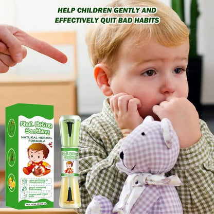Nail Biting Prevention – Bitter Stop Nail Biting, Natural Thumb Sucking Prevention for Adults & Children, Safe Nail Care with Bitter Taste