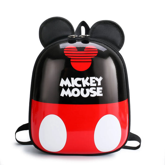 Disney Mickey Mouse & Minnie Children’s School Bag | Cute Cartoon Egg Shell Backpack for Boys & Girls 2-5 Years | Kindergarten Baby Backpack - Kidzy Market