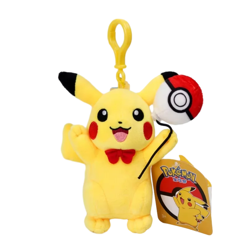 Pokemon Pikachu Mew Squirtle Charmander Plush Toy Keychain – Kawaii School Bag and Backpack Pendant