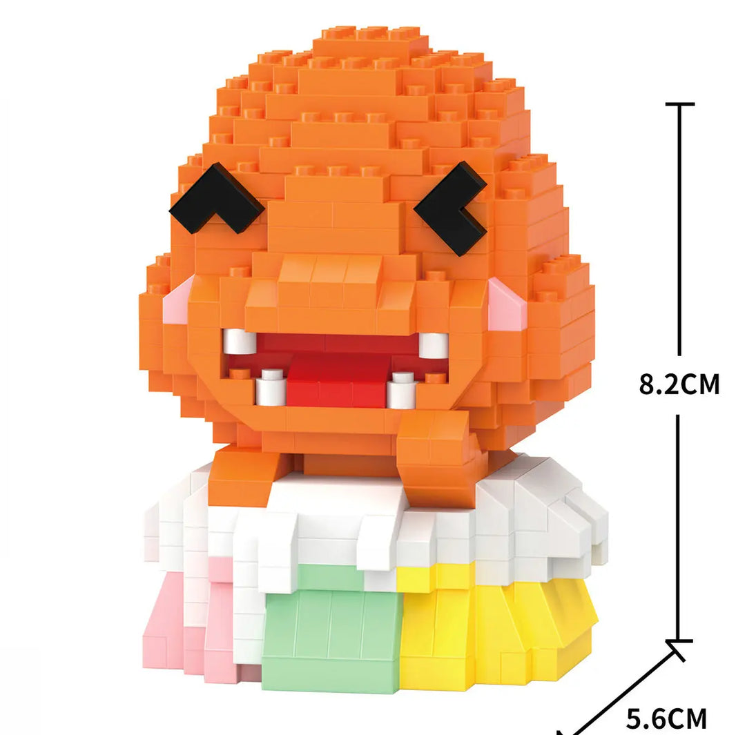 DIY Pokemon Mini Building Blocks – Pikachu, Charizard, Eevee, Mewtwo Anime Model Toys