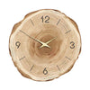 Solid Wood Square Hanging Clock with Triangular Shelf - Silent Multifunctional Decorative Wall Clock for Living Room