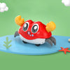 Inertial Crawling Crab Baby Sensory Toy, Cartoon Cute Toddler Interactive Montessori Walking Toy Gift for Ages 1 to 3 Years