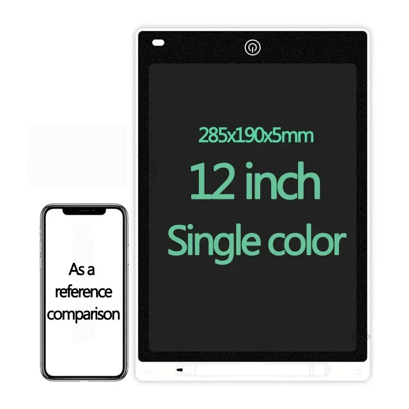 10/12-Inch LCD Writing Tablet – Graffiti Sketchpad and Magic Drawing Board for Kids, Handwriting Blackboard Toy Gift