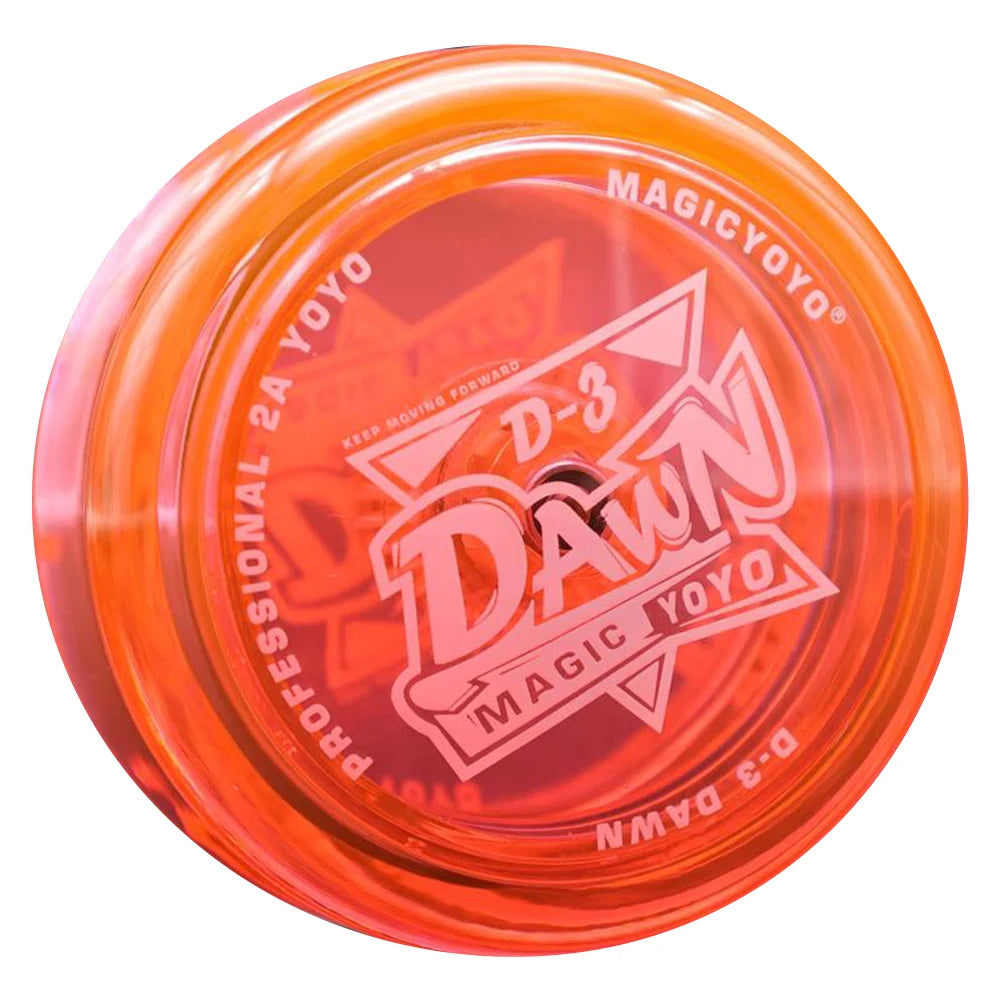 Magic Yo-Yo Crystal Yoyo (Unresponsive for Adults, 8-Ball KK Bearing, Kids Toy, Random Rope Color)