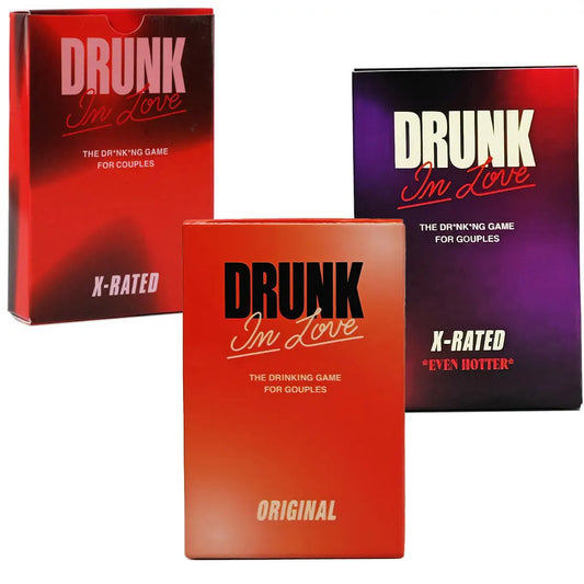 Drunk In Love - Original Couples Drinking Card Game, Fun Date Night & Relationship Game for Adults