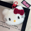 Sanrio Hello Kitty Plush Keychain, Kawaii Backpack Pendant Soft Doll for Girls