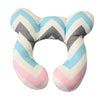 Protective U-Shape Car Seat Headrest – Soft Neck Support Pillow for Children Travel Safety