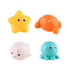 Baby LED Light Up Animal Bath Toy – Soft Rubber Floating Frogs for Kids