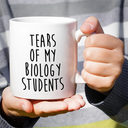 Funny "This Is What an Awesome Biology Teacher Looks Like" 11 oz (320 ml) Ceramic Coffee Mug — Inspirational Teacher Gift