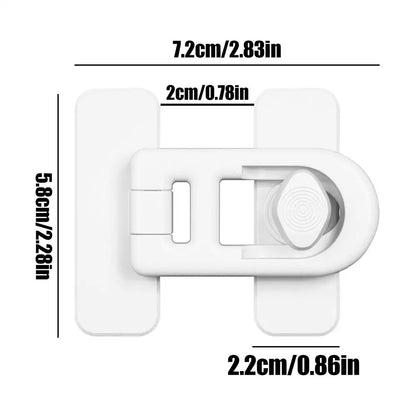 Fridge Child Lock Freezer Locks for Refrigerator Doors Oven Child Safety Lock Oven Baby Proofing Refrigerator Door Safety Locks