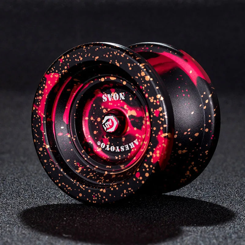 New Professional Butterfly Yo-Yo - Metal Alloy Aluminum with KK Bearing - High-Speed Classic Yo-Yo Toy for All Ages