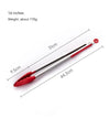 Food Grade Silicone Stainless Steel Anti-Scalding Tongs for Barbecue and Cooking
