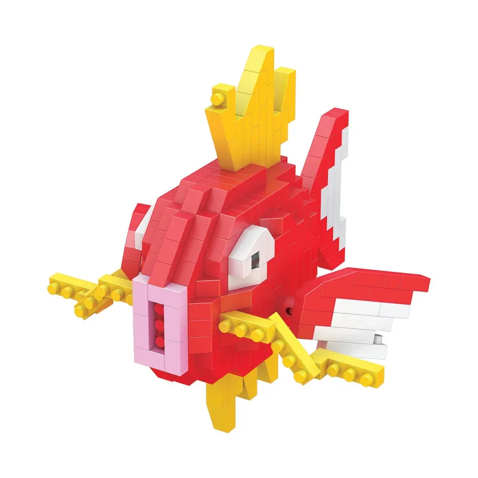 DIY Pokemon Mini Building Blocks – Pikachu, Charizard, Eevee, Mewtwo Anime Model Toys