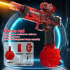Battle Electric Water Gun with Muzzle Flame – High Capacity Summer Outdoor Toy (Blue, Gray, Red)