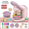 Children's Colored Clay Noodle Machine Kit - DIY Play Dough Tools with Ice Cream Mold, Slime Toys for Kids, Birthday Gift