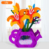 DIY Montessori Flower Pot Craft Kit for Kids Ages 14+ - Non-Weaving Educational Handicraft