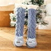 3D Baby Winter Fluffy Slipper Socks - Cute Knee-High Socks for Infants & Toddlers | Fleece Warm Socks for Boys & Girls