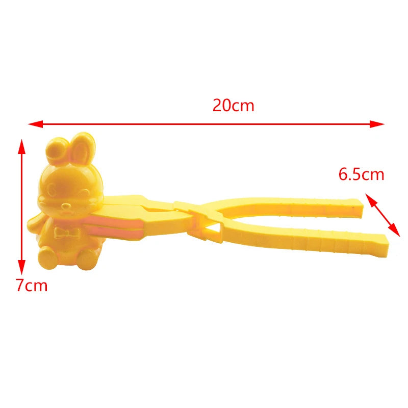 Duck Rice Mold Snowball Maker With Handle Cute Animal Rice Ball Shaper For Kids And Adults – view 10