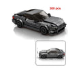 MOC Speed Racing Car Building Blocks Set — Small Studded Sports Car Garage Toy