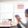 Baby Bottle Drying Rack – PP Material Detachable Drain Net Storage Box for Cups, Straws & Pacifiers