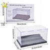 HUIQIBAO Dustproof Display Case – Model Collection Showcase for Building Blocks and Bricks Toy