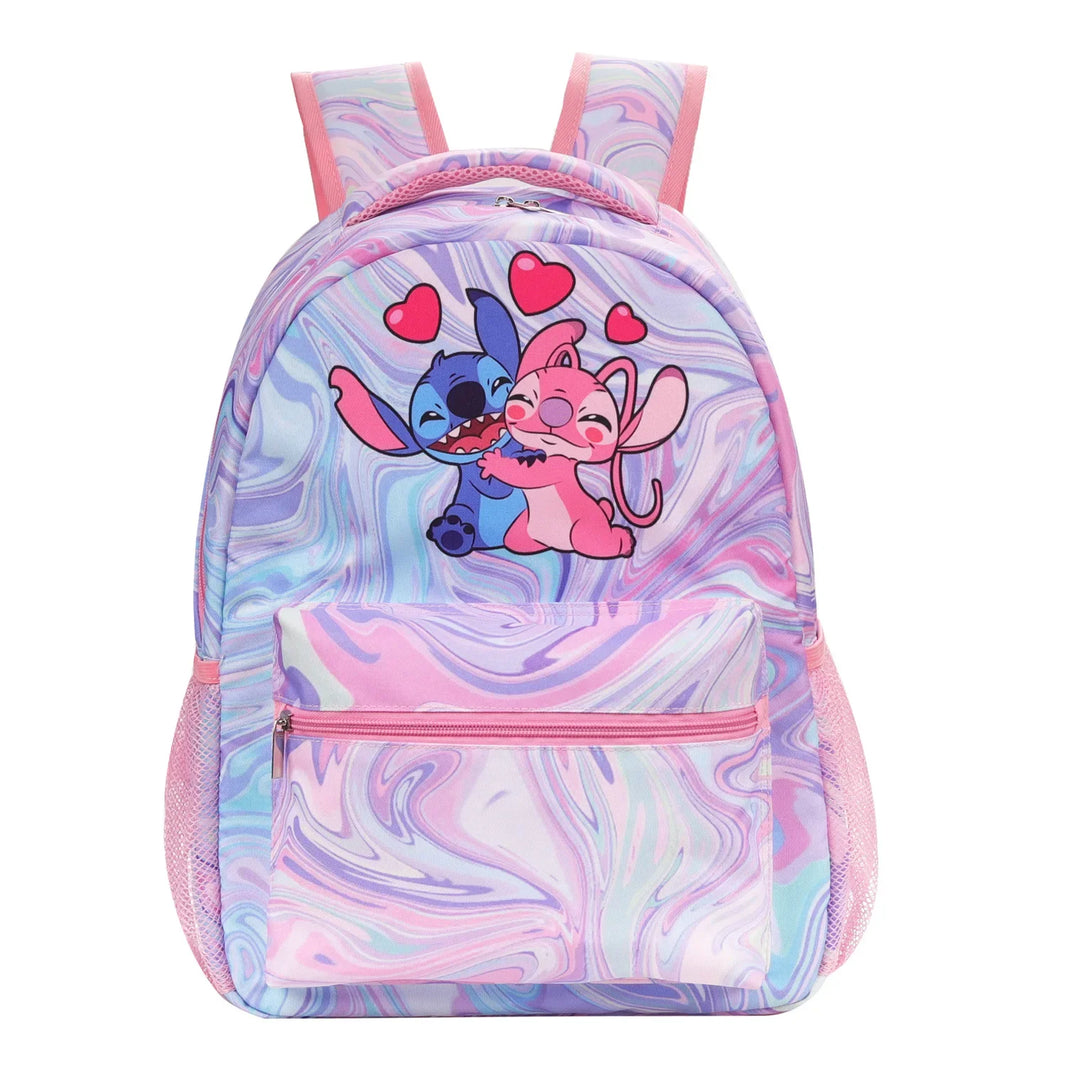Stitch Cartoon Primary School Bag – Kawaii Backpack for Boys & Girls, Anime School Bag Mochila - Kidzy Market