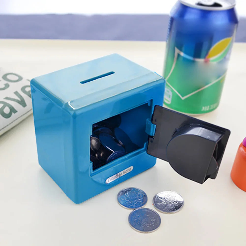 Coin Saving Money Box with Code Lock Large Capacity Piggy Bank for Boys and Girls