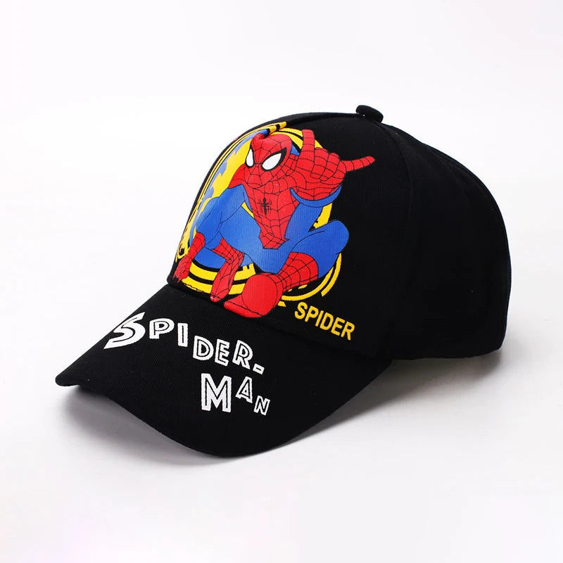 Disney Spider-Man Kids Baseball Cap — Cute Adjustable Sun Hat & Visor for Boys & Girls, Unisex (Ages 3–8 | 50–54 cm / 19.7–21.3 in)