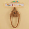 Capybara Plush School Backpack – Casual All-Match Fur Bag with Large Capacity
