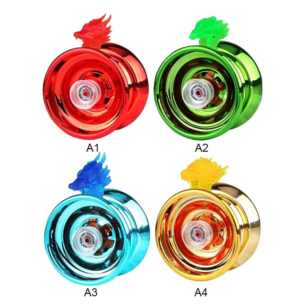 Kids Magic Yo-Yo (Responsive High-Speed Aluminum Alloy, CNC Lathe with Spinning String, for Boys & Girls)