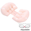 New Cotton Waist Maternity Pillow for Pregnant Women, U-Shaped Full Body Pregnancy Pillow, Pregnancy Cushion Pad