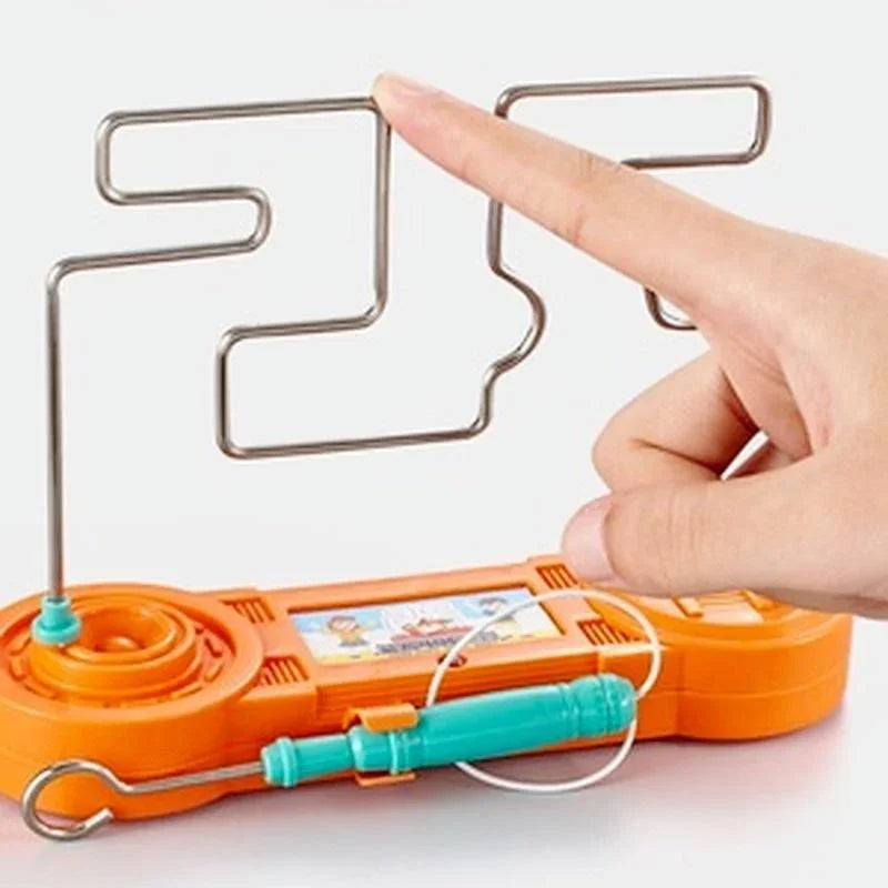 Kids Collision Electric Shock Toy - Educational Electric Touch Maze Game - Party Funny Game - Science Experiment Toy for Children Gift